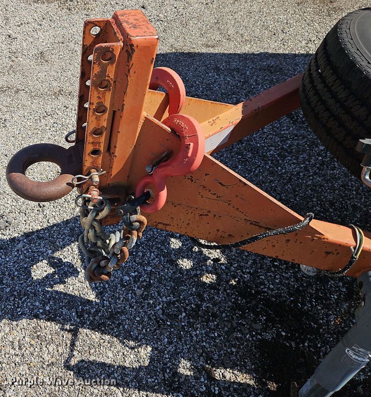 image for item EI8875 2003 King Manufacturing utility trailer