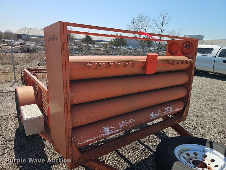 image for item EI8875 2003 King Manufacturing utility trailer