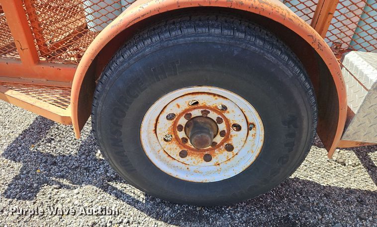 image for item EI8875 2003 King Manufacturing utility trailer