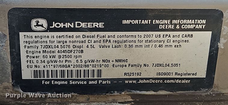 image for item EI8876 2009 Broce Broom RJ 350 broom