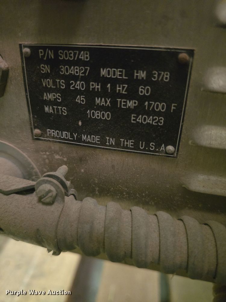 image for item EK2084 Gilson HM-378 oven