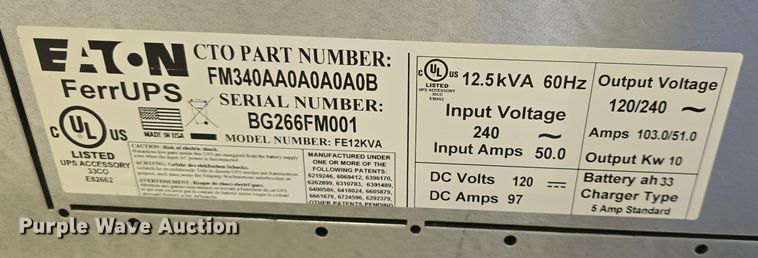 image for item EK5054 (6) Ferrups UPS