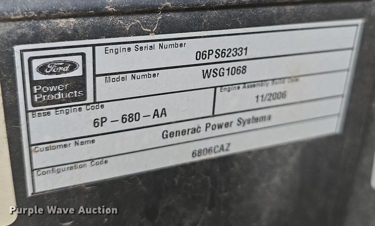 image for item EK5056 Generac Power Systems generator