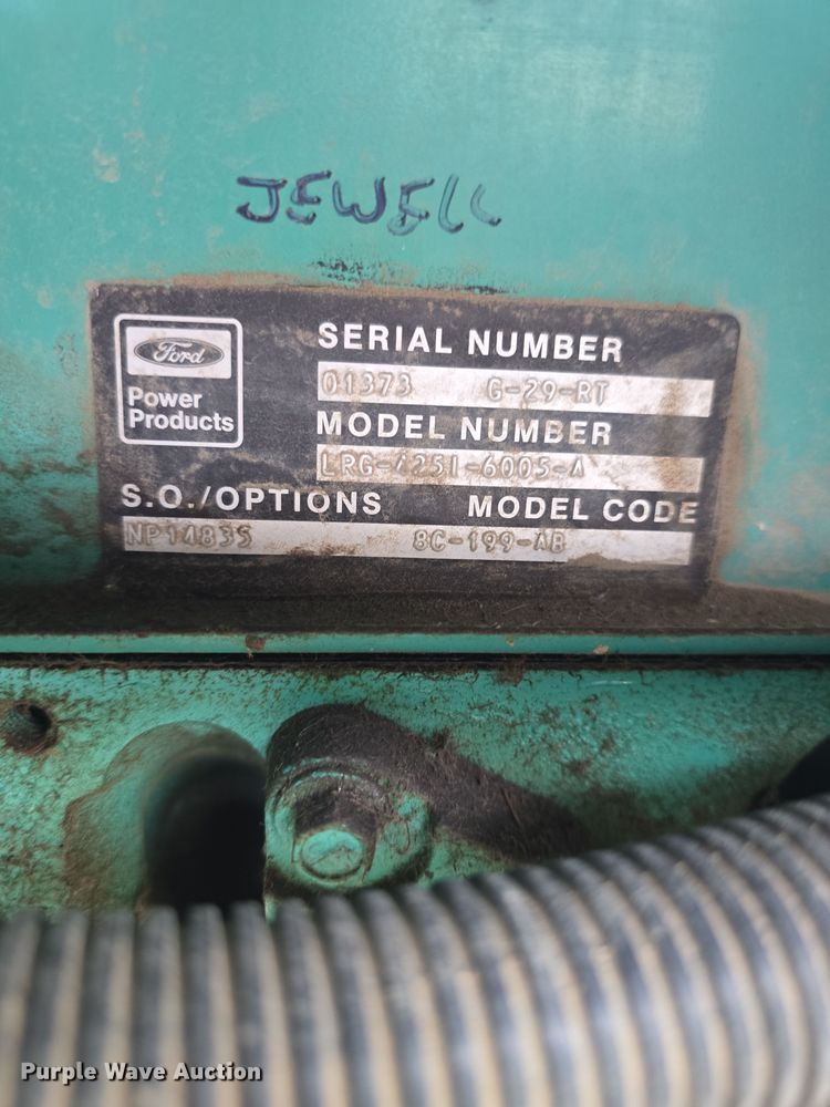 image for item EK5058 Onan LT 100 generator