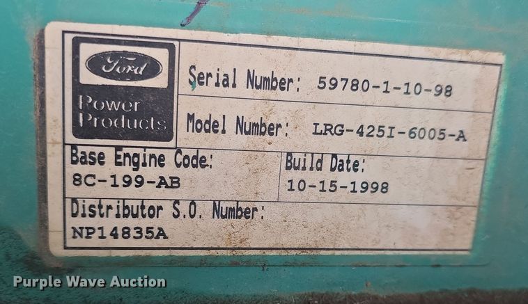 image for item EK5061 Onan generator