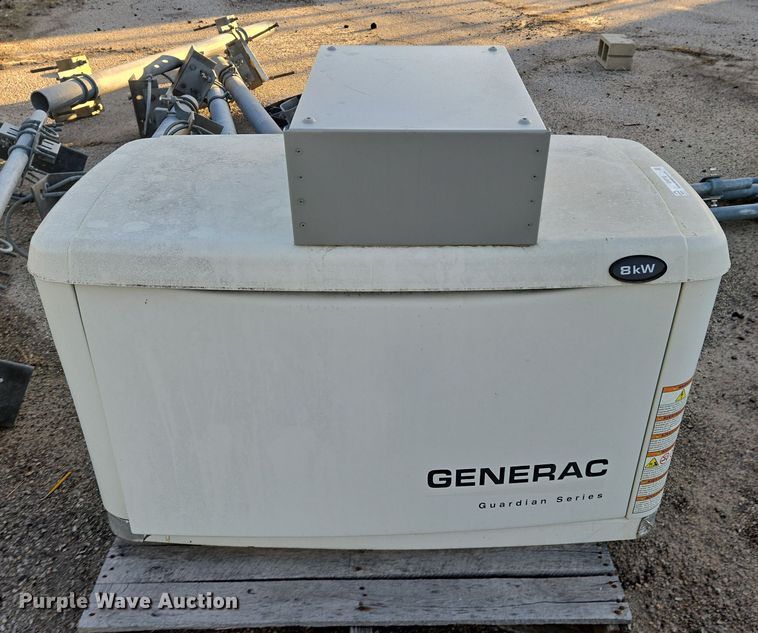 image for item EN8712 Generac G0062450 generator
