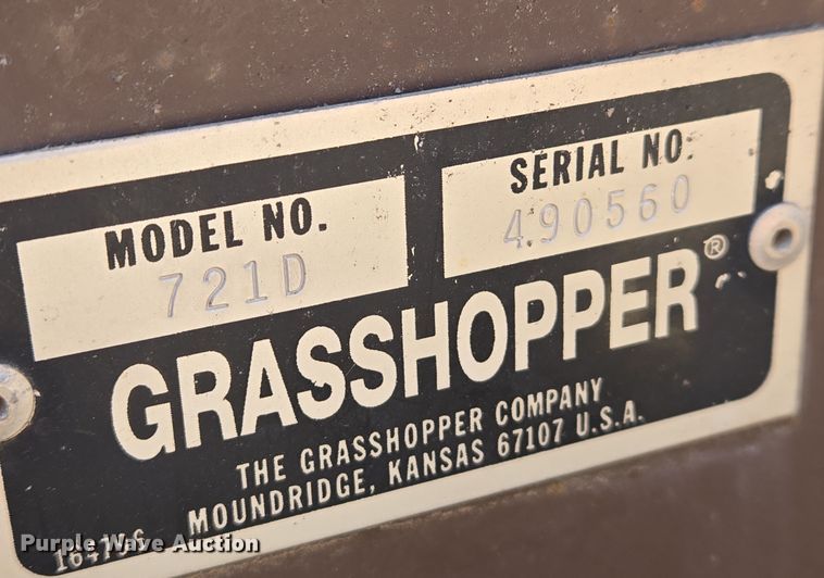 image for item EN8714 Grasshopper 721D ZTR lawn mower