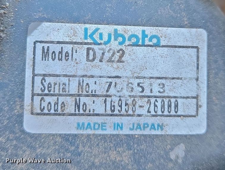 image for item EN8715 2008 Grasshopper 721D ZTR lawn mower