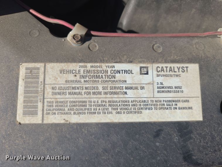 image for item EN8717 2008 Chevrolet  Impala 