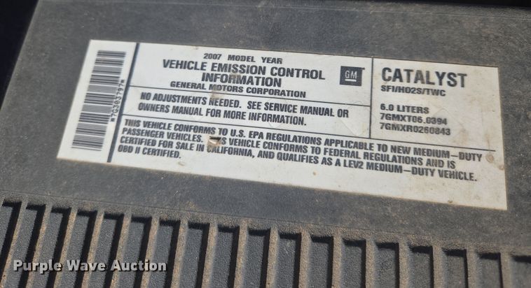 image for item EN8727 2007 Chevrolet  Suburban SUV