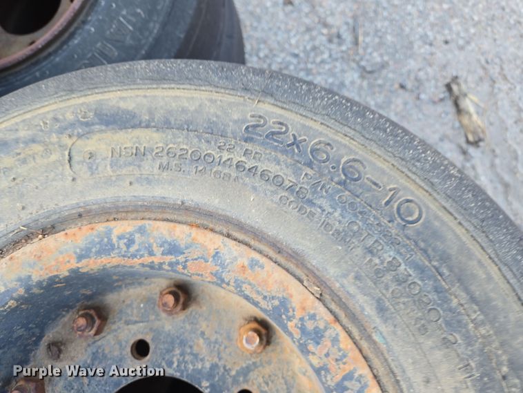 image for item EN8735 Tires and wheels