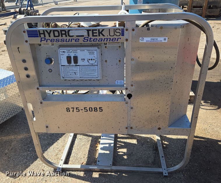 image for item EN8743 2015 Hydrotek HN20004E2G hot pressure washer