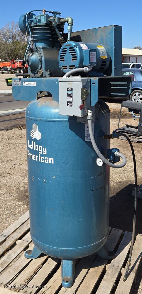 image for item EN8744 Kellogg American 335TV air compressor