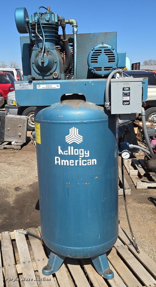 image for item EN8744 Kellogg American 335TV air compressor