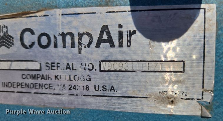 image for item EN8744 Kellogg American 335TV air compressor