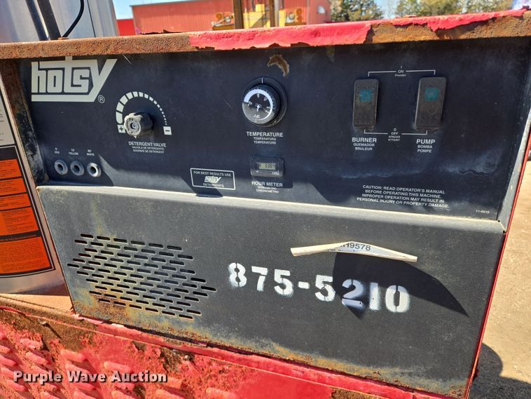 image for item EN8745 2010 Hotsy 982SS hot pressure washer