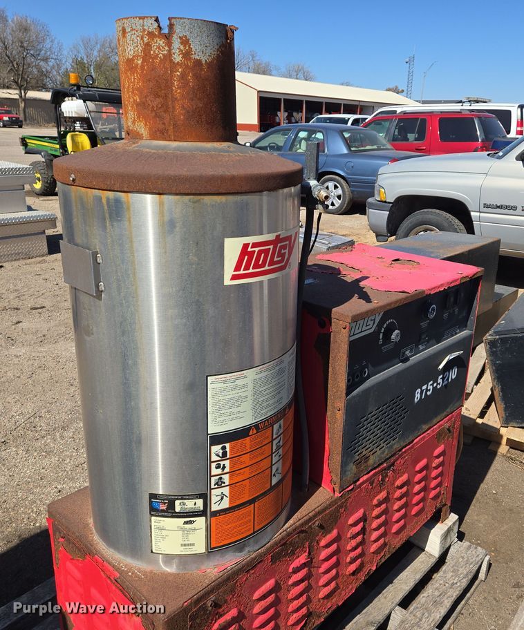 image for item EN8745 2010 Hotsy 982SS hot pressure washer