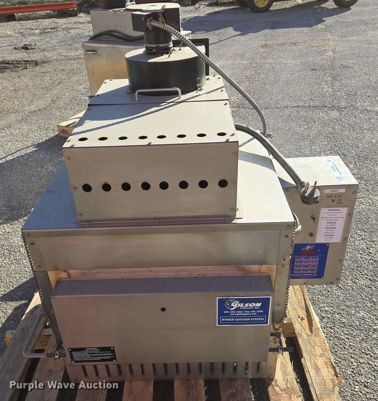 image for item EN8760 2011 Gilson HM 378 binder ignition system