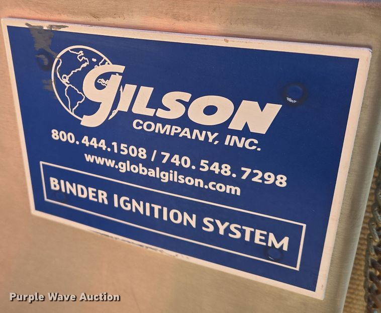 image for item EN8760 2011 Gilson HM 378 binder ignition system