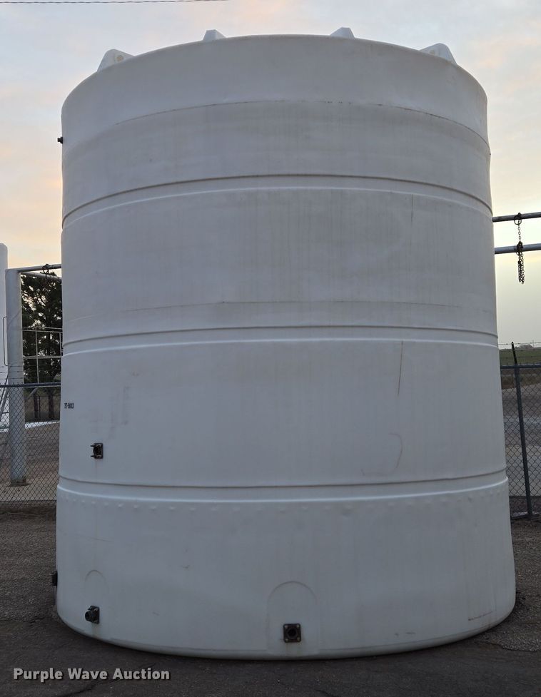 image for item EN8774 Salt brine poly storage tank