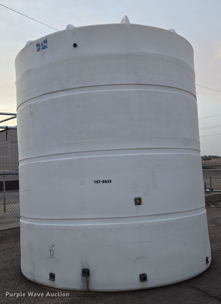 image for item EN8774 Salt brine poly storage tank