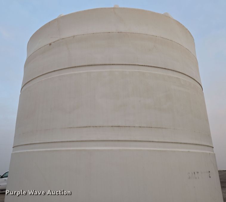 image for item EN8774 Salt brine poly storage tank