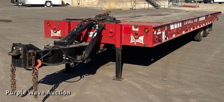 image for item EQ1200 2008 Landoll 345D tilt deck equipment trailer