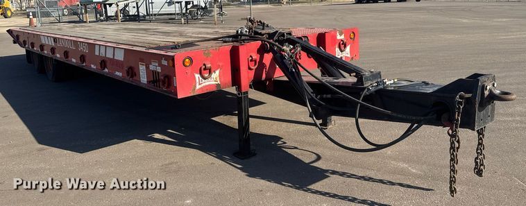 image for item EQ1200 2008 Landoll 345D tilt deck equipment trailer