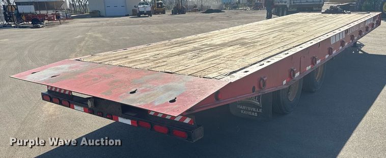 image for item EQ1200 2008 Landoll 345D tilt deck equipment trailer