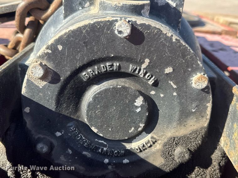 image for item EQ1200 2008 Landoll 345D tilt deck equipment trailer