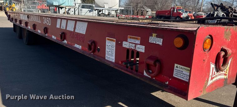 image for item EQ1200 2008 Landoll 345D tilt deck equipment trailer
