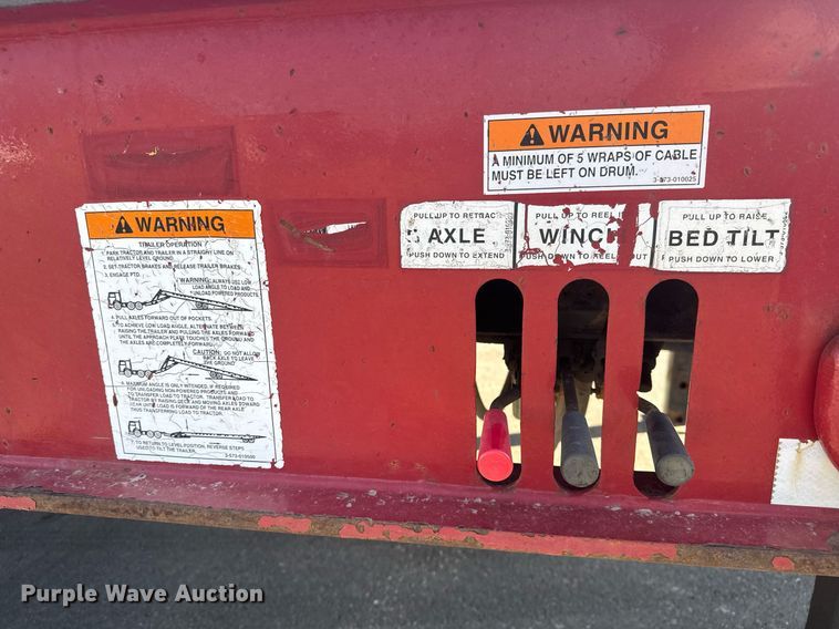 image for item EQ1200 2008 Landoll 345D tilt deck equipment trailer