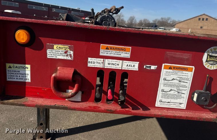 image for item EQ1200 2008 Landoll 345D tilt deck equipment trailer