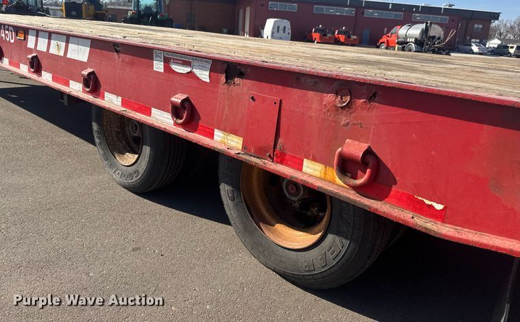 image for item EQ1200 2008 Landoll 345D tilt deck equipment trailer