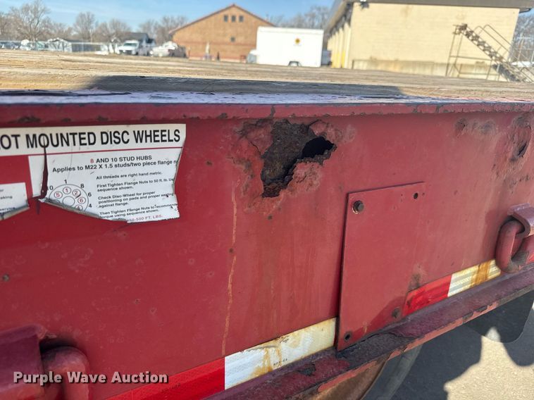 image for item EQ1200 2008 Landoll 345D tilt deck equipment trailer