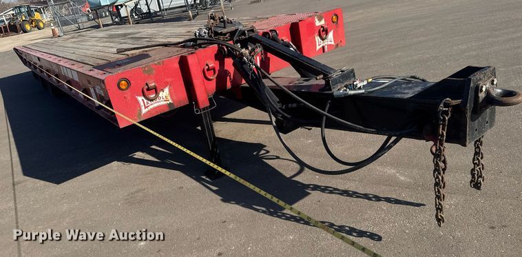 image for item EQ1200 2008 Landoll 345D tilt deck equipment trailer