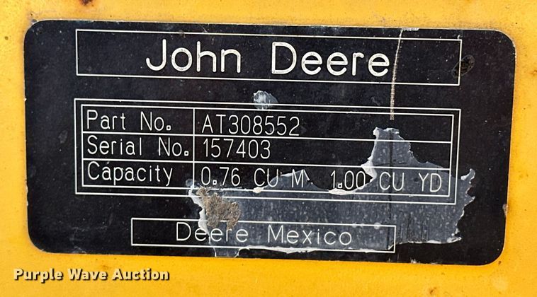 image for item ER8847 2005 John Deere 310G backhoe