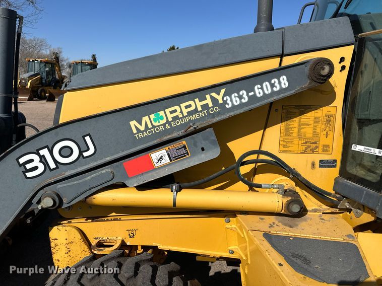 image for item ER8848 2008 John Deere 310J backhoe