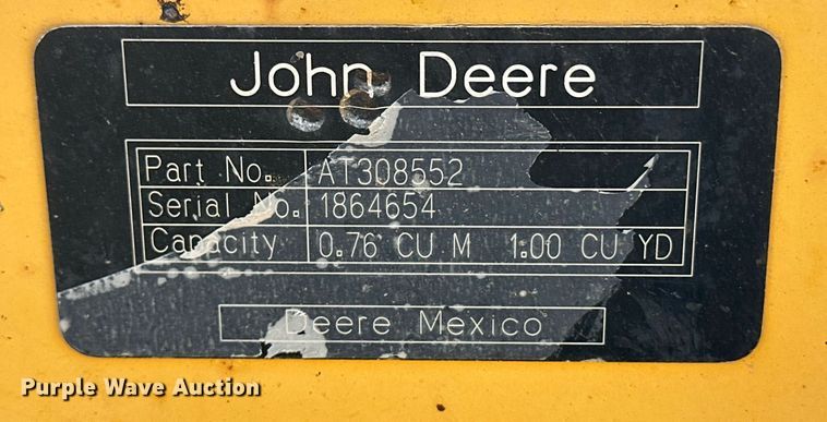 image for item ER8849 2007 John Deere 310J backhoe