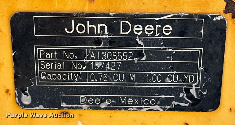image for item ER8850 2005 John Deere 310G backhoe