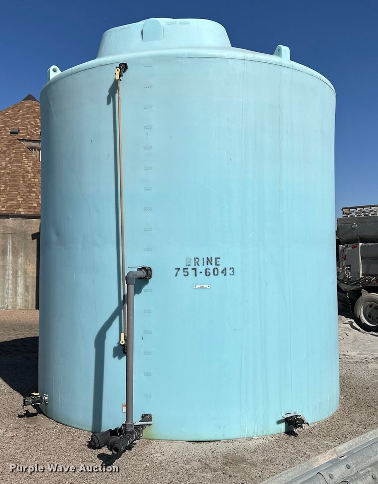 image for item ER8851 Salt brine poly storage tank