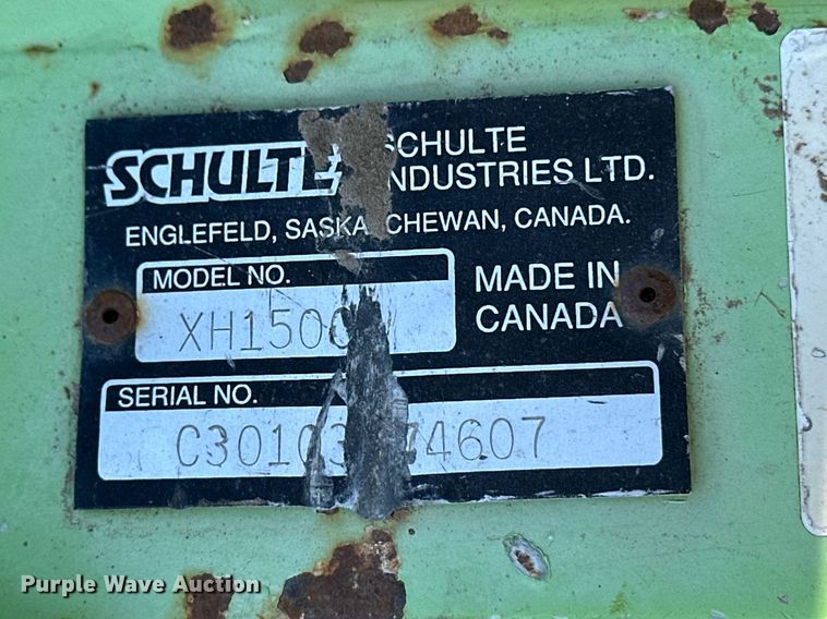 image for item ER8862 Schulte XH1500 batwing rotary mower