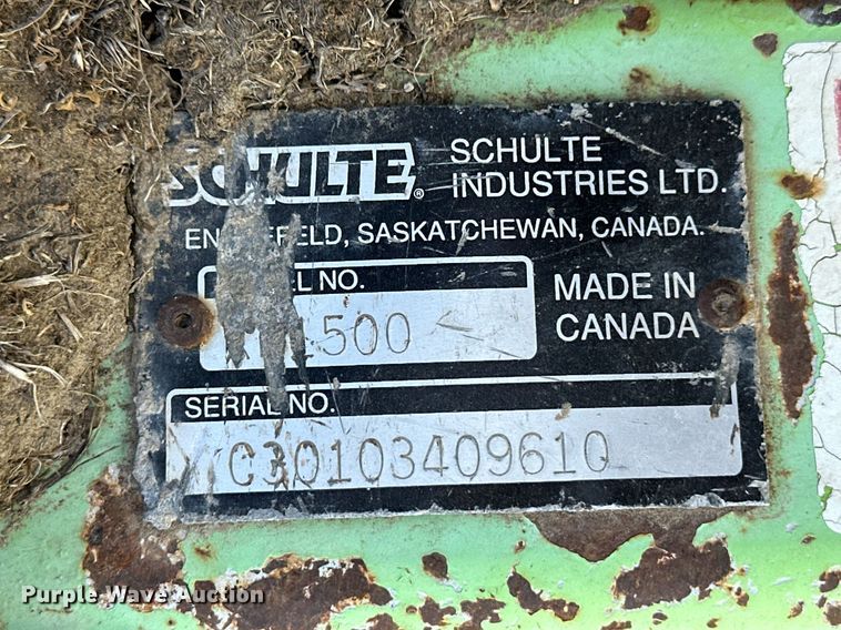 image for item ER8864 Schulte XH1500 batwing rotary mower