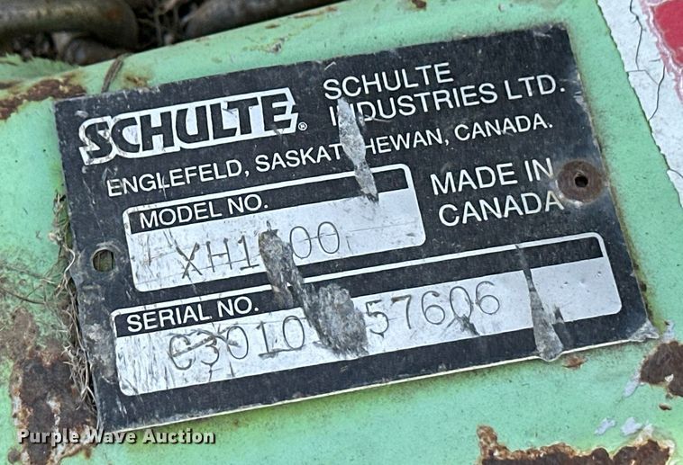 image for item ER8870 Schulte XH1500 batwing rotary mower