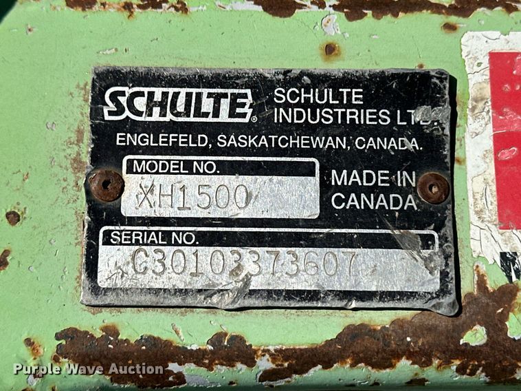 image for item ER8878 Schulte XH1500 batwing rotary mower
