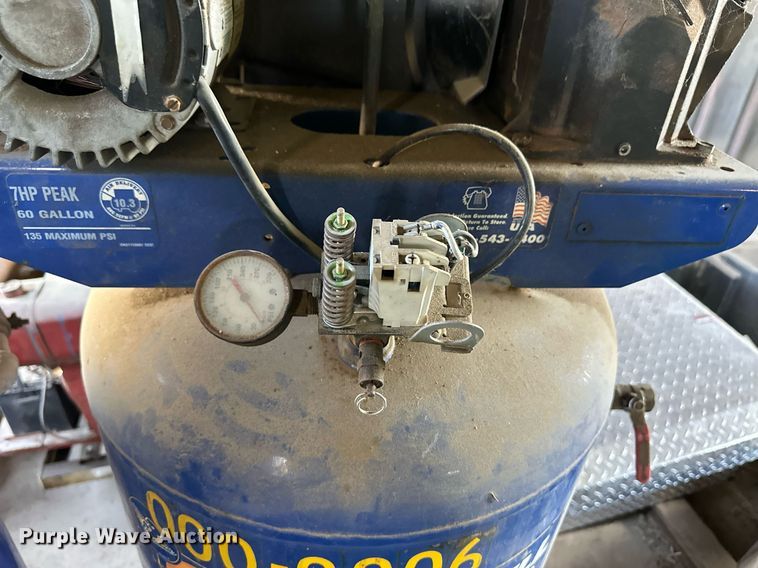 image for item ER8887 (2) Campbell Hausfeld air compressors