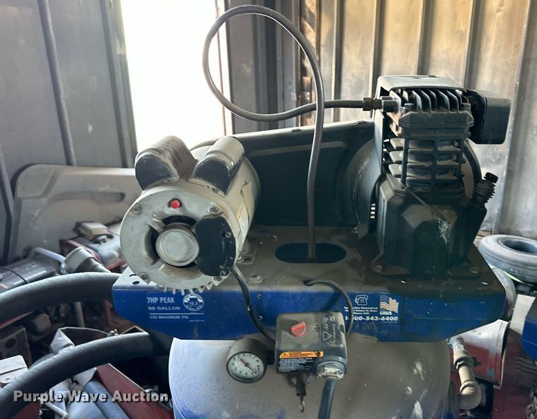 image for item ER8887 (2) Campbell Hausfeld air compressors