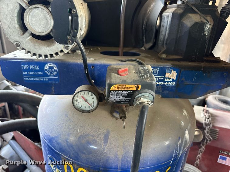 image for item ER8887 (2) Campbell Hausfeld air compressors