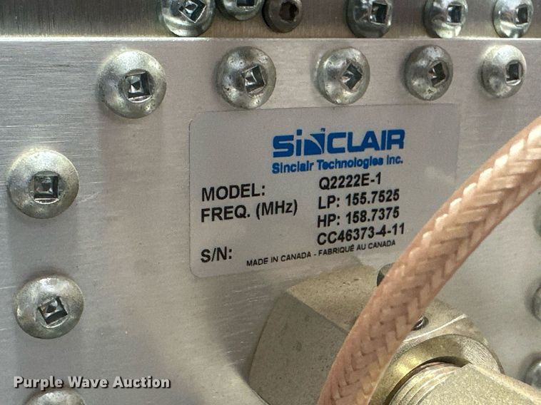 image for item ER8913 (15) Sinclair Q2222E-1 VHF duplexers