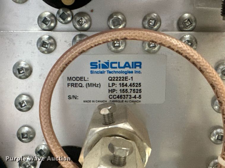 image for item ER8913 (15) Sinclair Q2222E-1 VHF duplexers